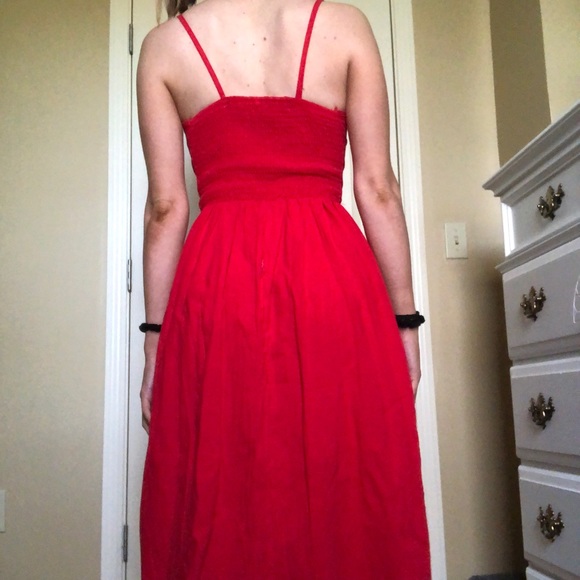 Red sun dress - Picture 3 of 4